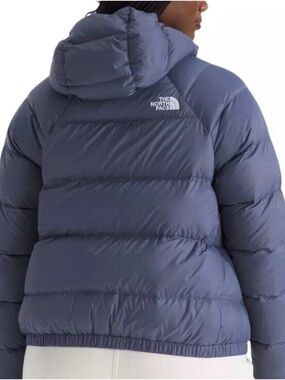 The North Face Hooded Down Puffer Jacket - Slate Blue